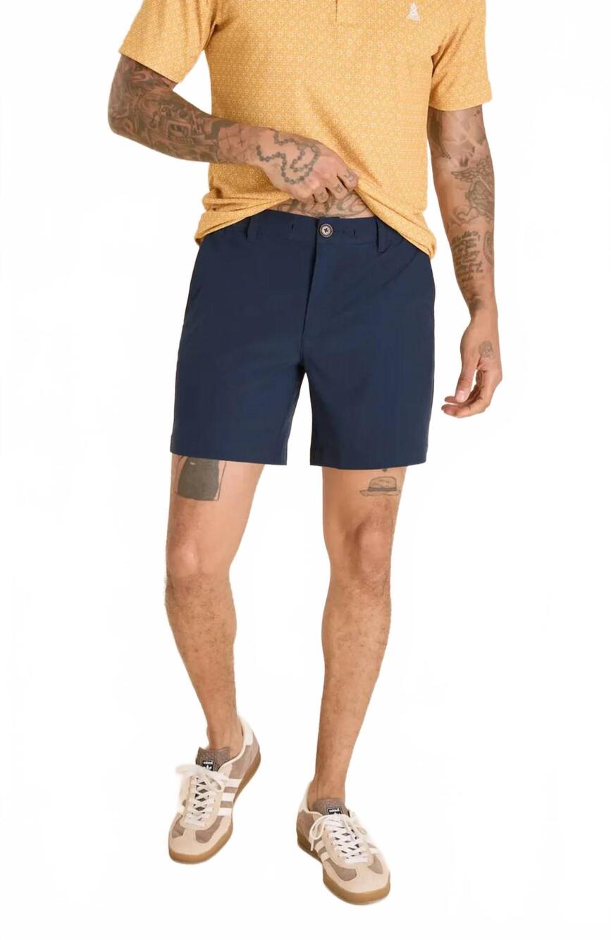 NEW CHUBBIES babys drawstring short in navy